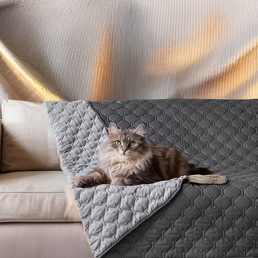 Snuglio - Kétoldalas Vízlepergető Hatású Bútorvédő Ágy- és Kanapétakaró Kisállatoknak