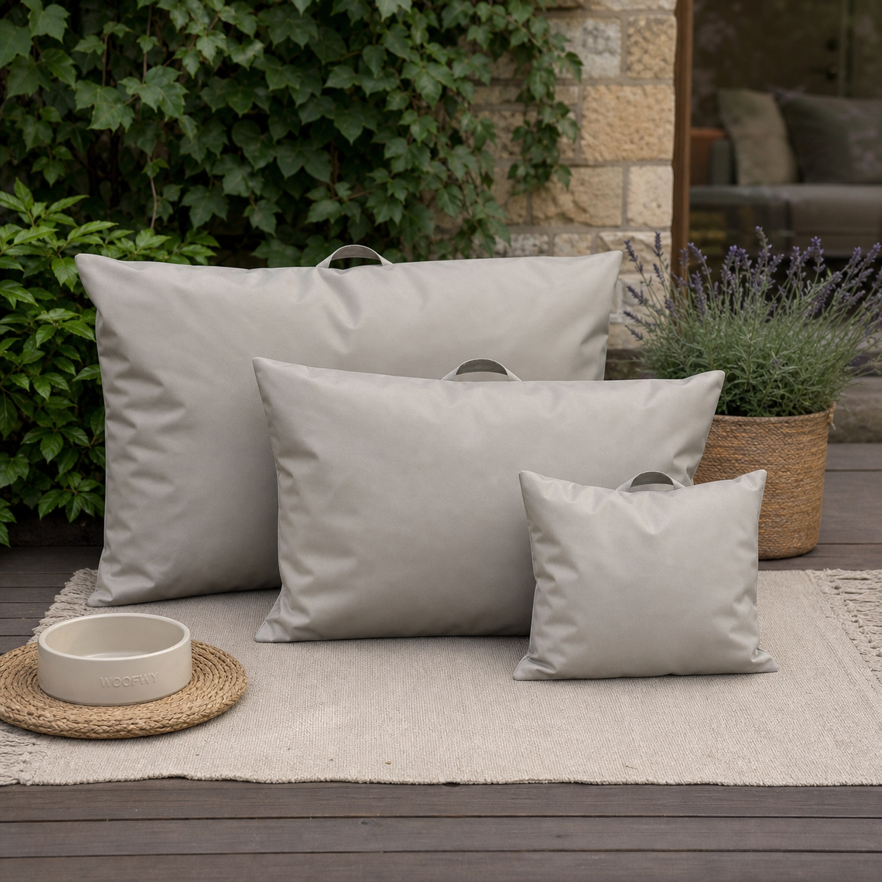 CozyNest Prémium Vízlálló Kültéri Kutyafekhely