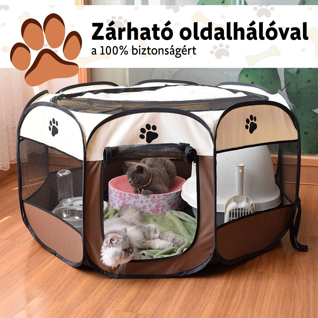 Hordozható Kutya Kennel és Kisállat járóka