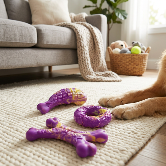 Chewio 3 Darabos Strapabíró Rágó- és Jutalomjáték Szett Bacon Illattal