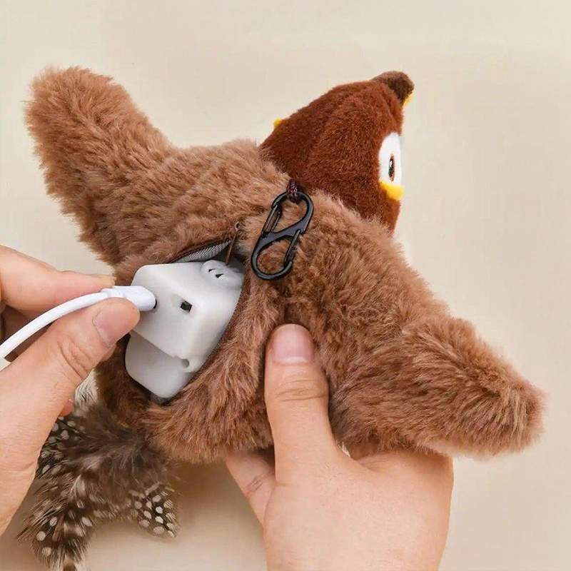 ChirpyBird Interaktív Mozgó Madárka Macskajáték