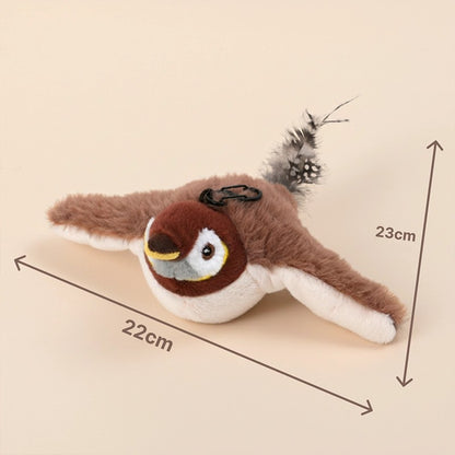 ChirpyBird Interaktív Mozgó Madárka Macskajáték