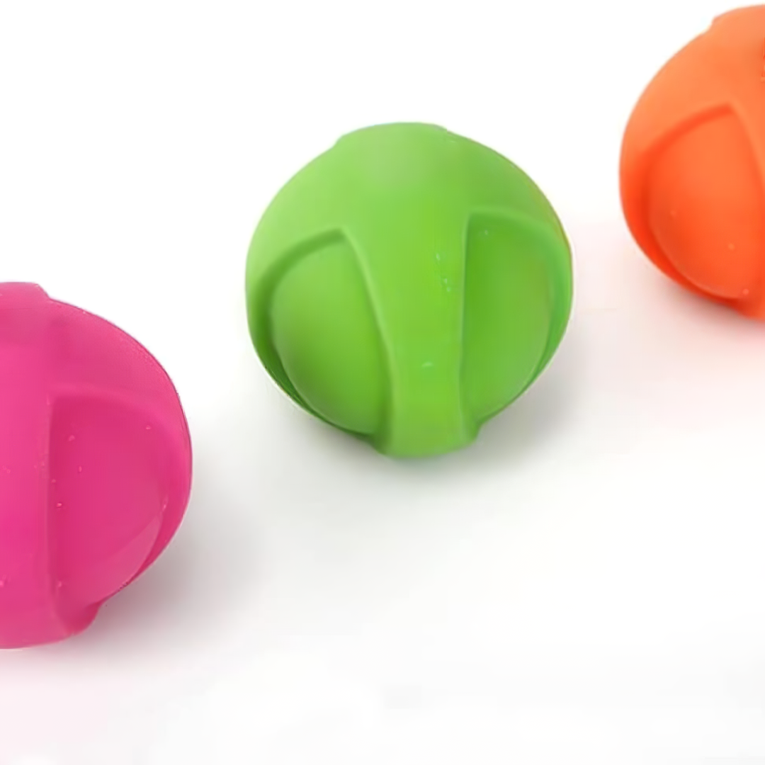 Rágásálló, Fogtisztító Kutyalabda – Biztonságos, Pattogó Kutya Játék Kis- és Nagytestű Kutyának