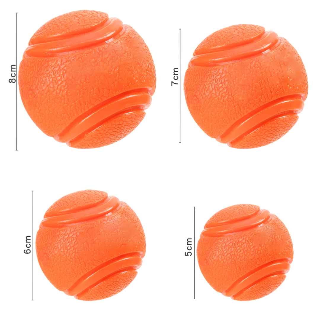 Rágásálló, Fogtisztító Kutyalabda – Biztonságos, Pattogó Kutya Játék Kis- és Nagytestű Kutyának