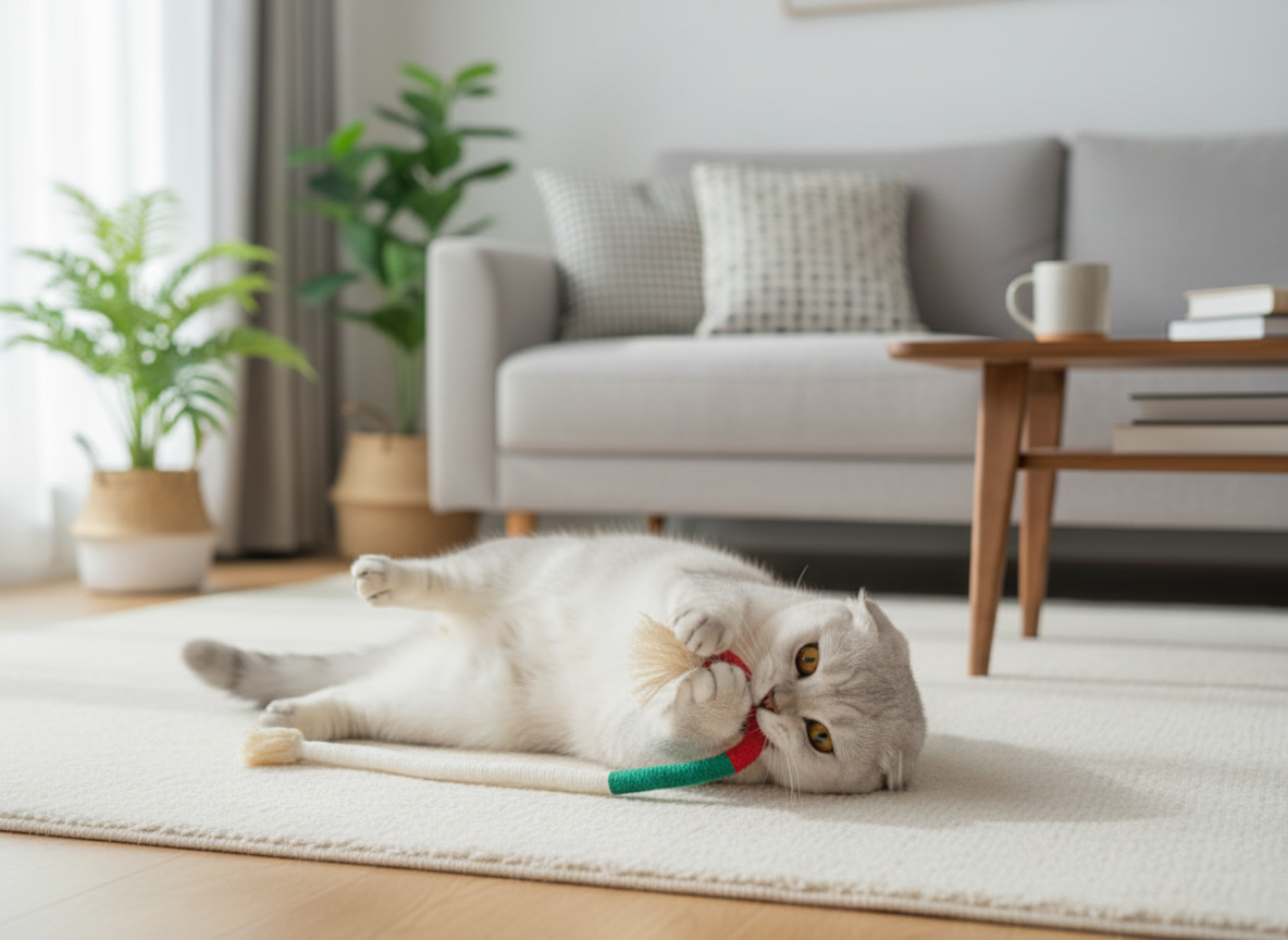 Ropie 3 Darabos Fogtisztító Rágókötél Szett Cicáknak