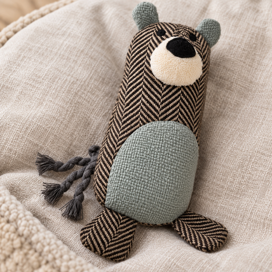 Teddy Csipogó Plüss Kutyajáték