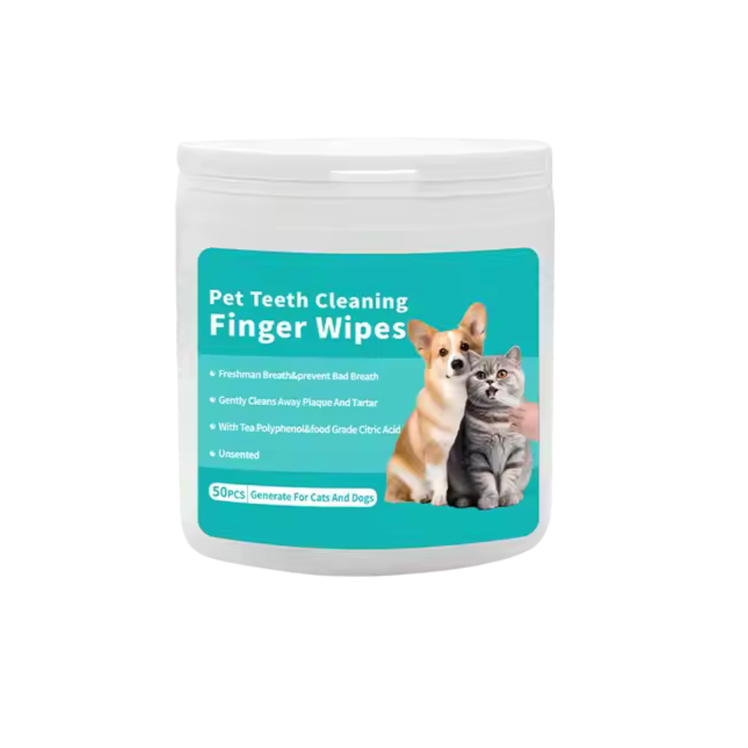 DentalPaw Ujjra Húzható Szájápoló és Fogkő Eltávolító Fogkefe Kendő