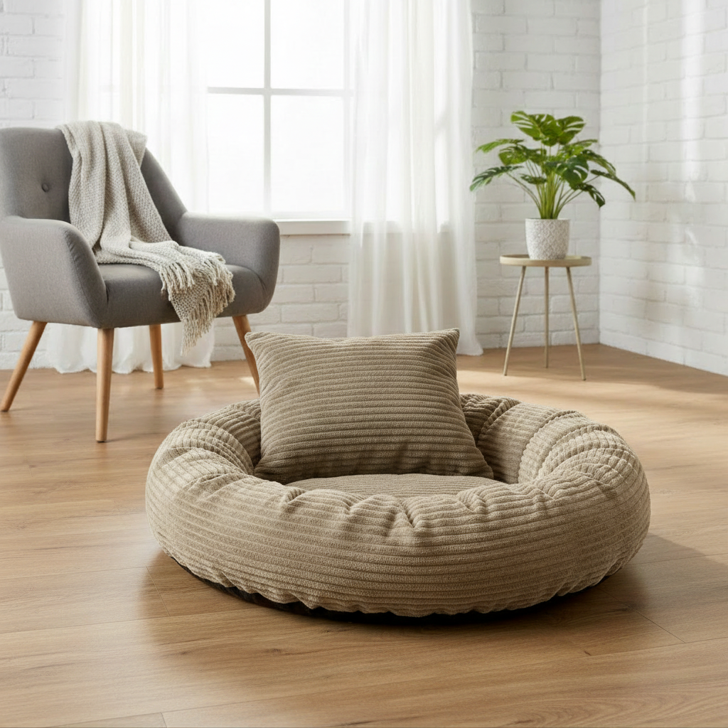 CozyNest Prémium Komfort Nyugtató Párna Kutyáknak és Cicáknak