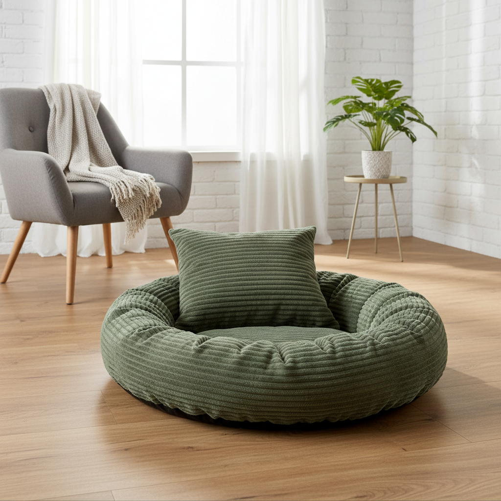 CozyNest Prémium Komfort Nyugtató Párna Kutyáknak és Cicáknak