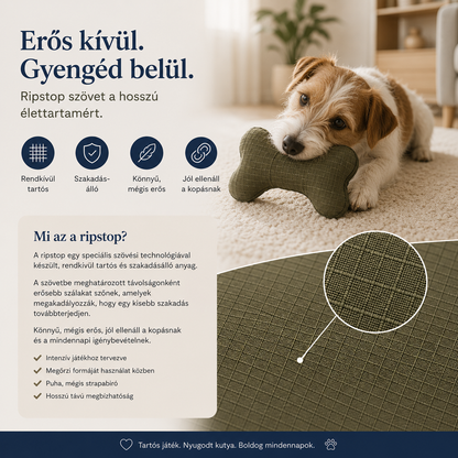 Buddy Doggy Strapabíró Kutya Alakú Ripstop Kutya Párna