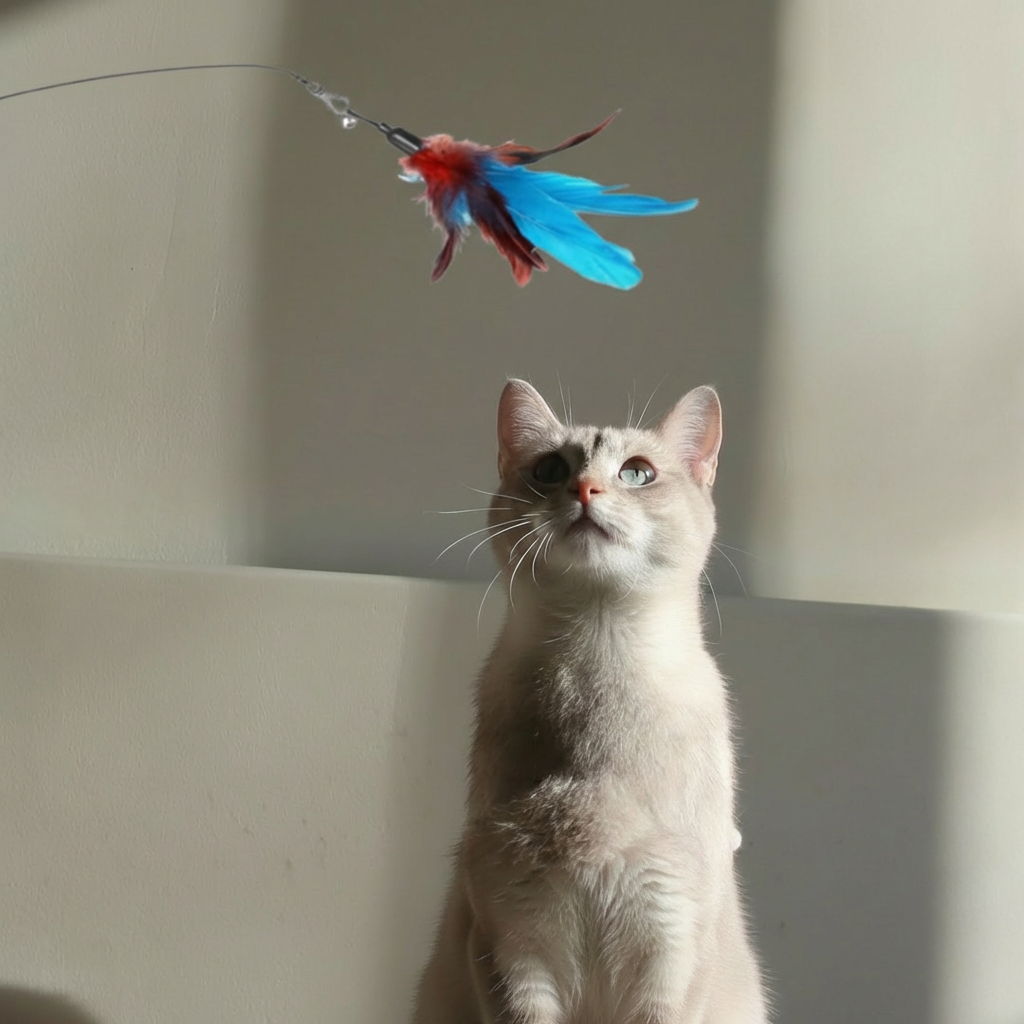 Felino Teleszkópos Extra Hosszú Macska Játék Pálca