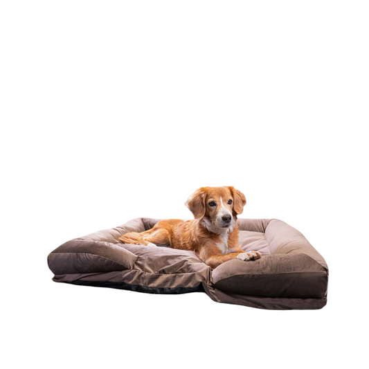 CozyNest Prémium Bőrbarát Víz- és Rágásálló Memóriahabos Kutya és Macska Fekhely