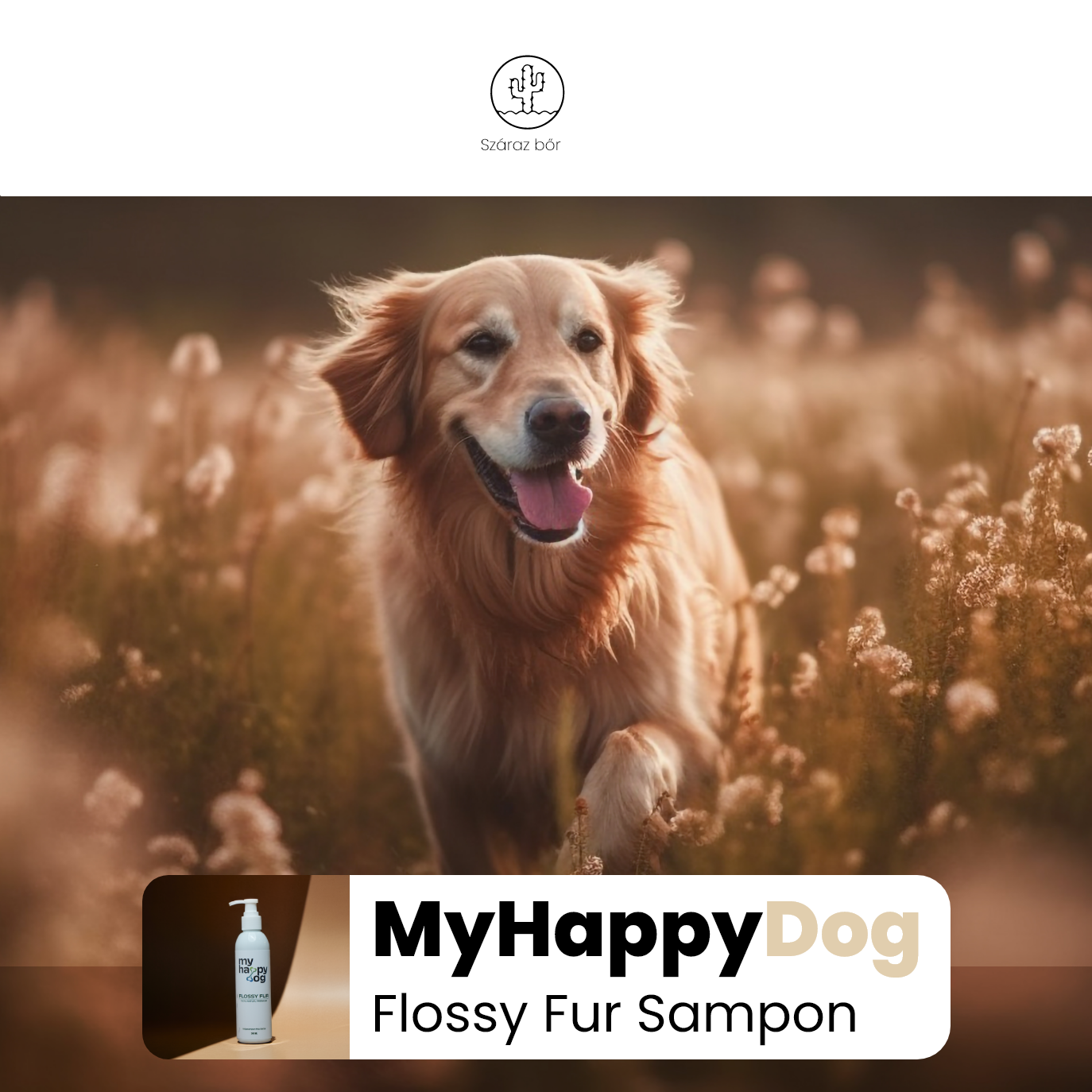 MyHappyDog Flossy Fur Prémium Kutyasampon