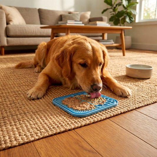 Smoofly Tapadókorongos Interaktív Nyalószőnyeg Szett Kutyáknak És Macskáknak